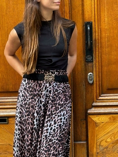 Falda Al Bies Leopardo - comprar online