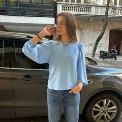 Blusa Tobago Celeste - comprar online