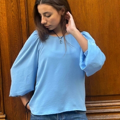 Blusa Tobago Celeste