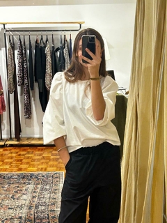 Blusa Tobago Lino Blanco en internet