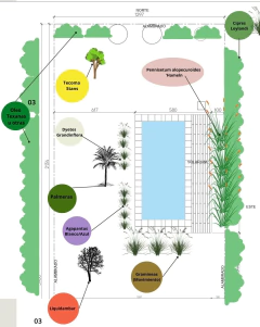 Ejemplo de jardín diseñado a distancia con asesoramiento profesional
