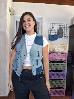 Chaleco Upcycling - 2 - comprar online