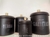 TARRO YERBA/AZUCAR VINTAGE NEGRO - comprar online
