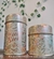 SET DE LATAS YERBA/AZUCAR CON FRASES - comprar online