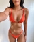 Conjunto | Marquinha fio regulável coral - Ocean Bikinis
