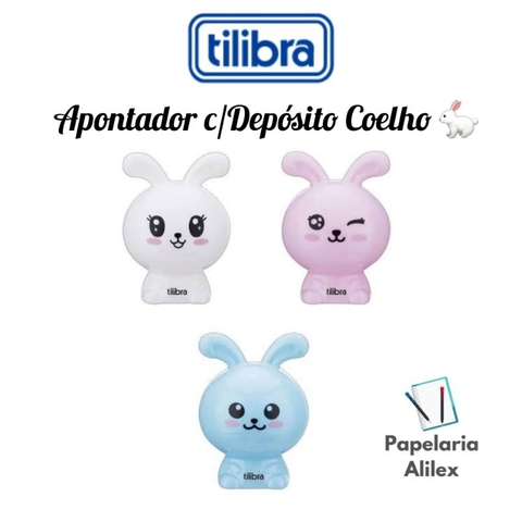 Apontador c/Depósito Coelho Tilibra 1 Furo - Unidade