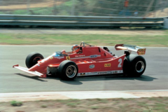 1980-09-05 126 C (2) Gilles Villeneuve Imola Test T - Fornari Passione Rossa