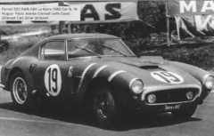 1960-06-26 250 GTO Berl. Passo Corto (19) Ed Hugus - Augie Pabst Le Mans 7