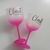 Imagem do Taça Gin degradê rosa pink