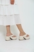 Tamanco Flatform Amélie Off White