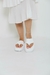Chinelo Flatform Ária Branco