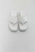 Chinelo Flatform Ária Branco - Amélie