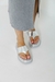 Chinelo Flatform Ária Prata - comprar online