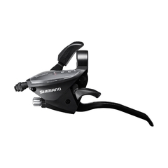 SET DE MANIJAS INTEGRADAS DE FRENO Y CAMBIO SHIMANO ST-EF65 3X9 VELOCIDADES. - comprar online