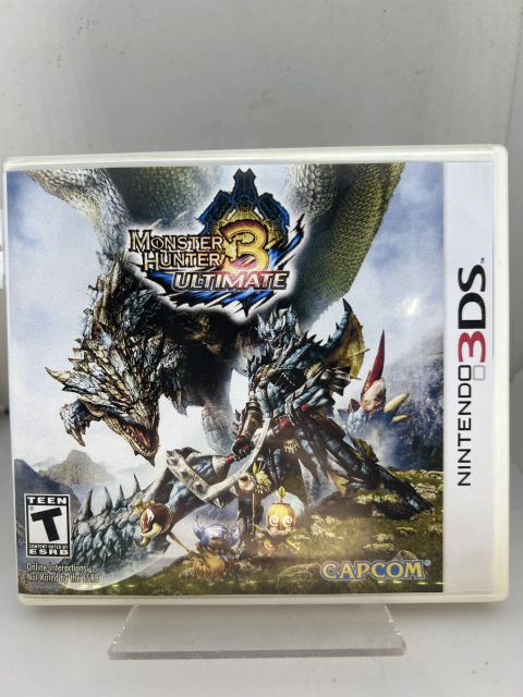 Jogo Monster Hunter 3 Ultimate Nintendo 3DS (capa reimpressa)