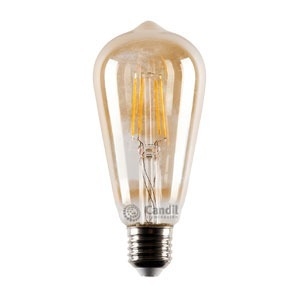 Lampara ST64 de Filamento LED Vintage