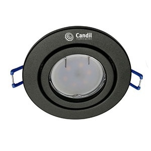 Embutido circular Negro