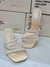 Salto Melissa Creme Strass Di Valentini