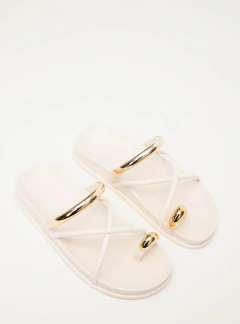 Sandália Petite Jolie Ring Flat PJ7798