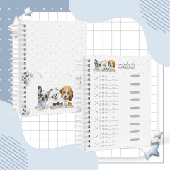 Caderneta de Saúde e Vacinação Menino - Tema Cachorro - comprar online