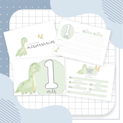Livro do Bebê Menino - Tema Dinossauro na internet