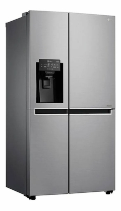 Geladeira inverter LG GC-L247SLU aço escovado com freezer 110V