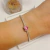 PULSERA PANDY RIGIDA CON DIJE CORAZON