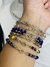 Pulsera azul en cristal y plata 925 Rosa claro en internet