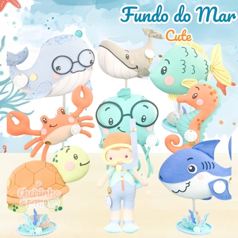 Fundo do Mar Cute - comprar online