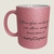 Caneca rosa com glitter Porosa - comprar online