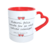 Caneca dia dos namorados - alça coração com foto - comprar online