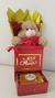 Box Cachepô pelúcia e chocolate na internet