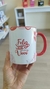 Caneca alça e interior colorida - Feliz dia das Mães vovó na internet