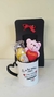 Caneca alça coração + pelúcia + Chocolate e mini arranjo - O nosso sempre é para esempre - loja online