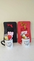 Caneca alça coração + pelúcia + Chocolate e mini arranjo - O nosso sempre é para esempre - comprar online