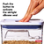 Pote Hermético Quadrado para Espaguete Pop 2.0 Oxo 2,1 Litros - Condimenta