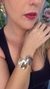 Maxi Bracelete Pontas Ovais Mix de Banho - comprar online
