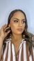 Conjunto de Pedraria Gota Rosa Bailarina Folheado a Ouro - comprar online
