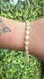 Pulseira de Coração em Pérolas