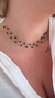 Colar Choker Ramos Preto