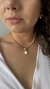 Colar Inspiração com Pingente Resinado em Branco - comprar online