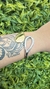 Maxi Bracelete de Gota Mix de Banho Achatado e Vazado - comprar online