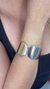 Maxi Bracelete Pontas Ovais Prata - comprar online