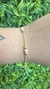 Pulseira Minimalista de pérolas com esferas/bolas