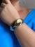 Bracelete Max Folheado Martelado Mix de Banho
