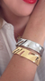 Bracelete orgânico martelado