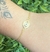 Pulseira Folheada de Olho Grego Cravejado na internet