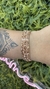 Bracelete trabalhado 5 fios na internet