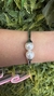Bracelete Fino com Pérola Dupla Grande - loja online
