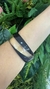 Bracelete em Resina / Acrílico Preto - Madame Semijoias